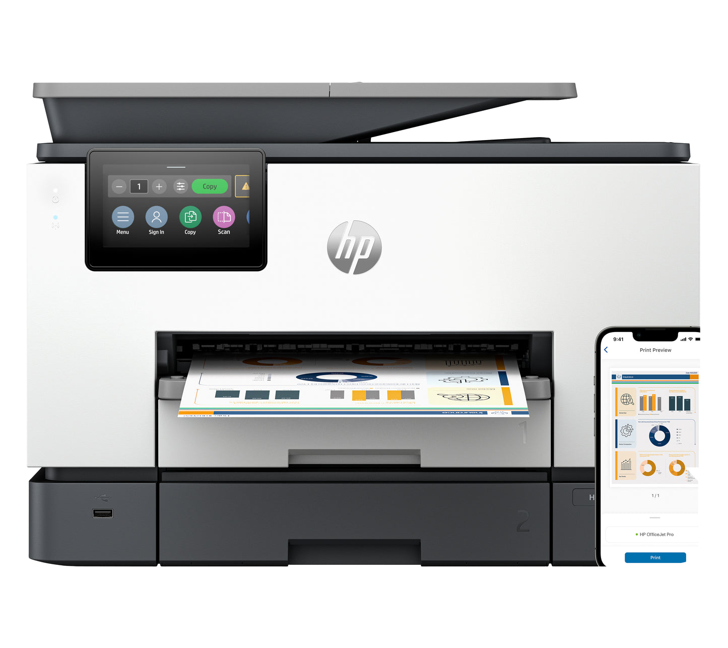 HP OfficeJet Pro 9130b (4-en-1)