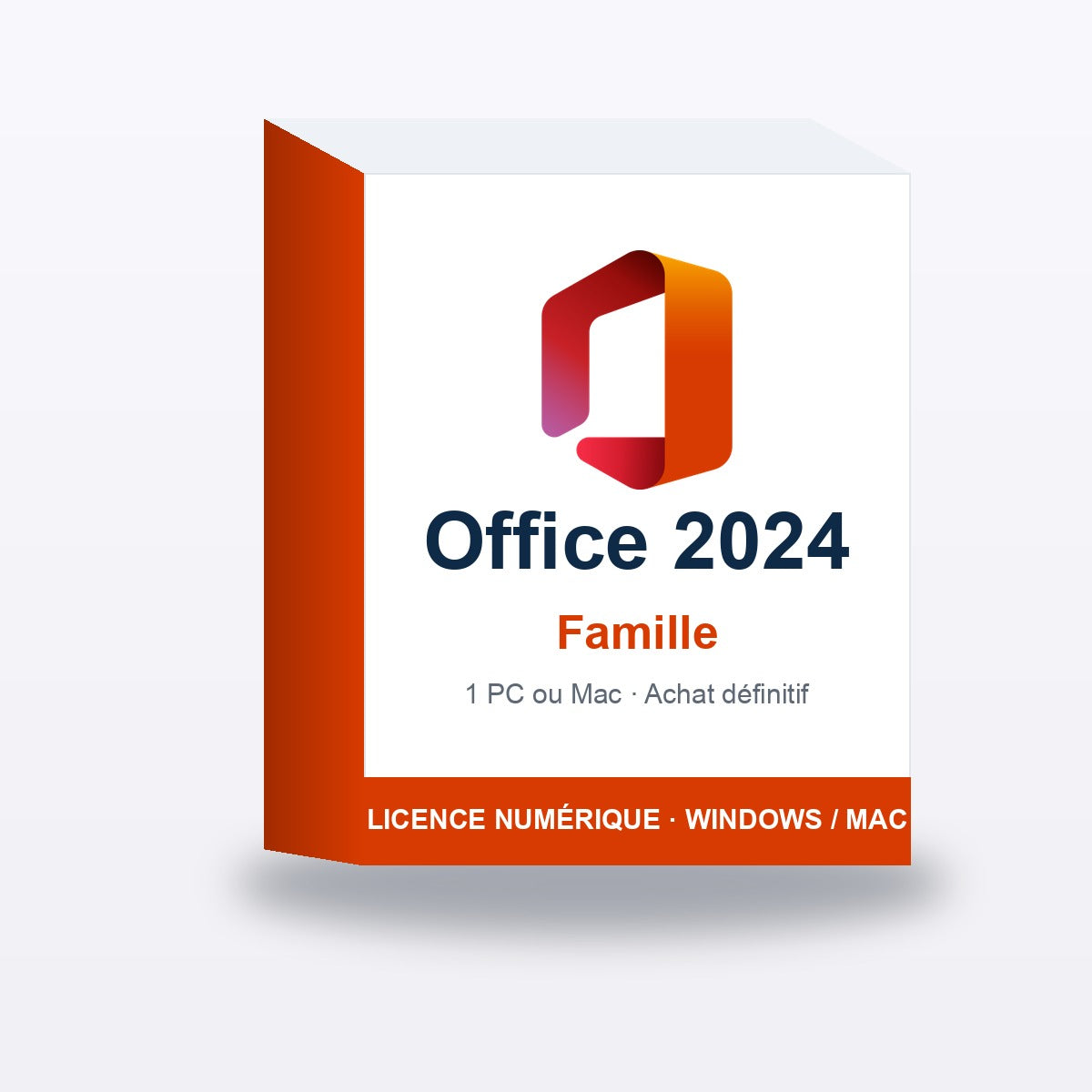 Microsoft Office 2024 Famille — licence numérique pour PC ou Mac