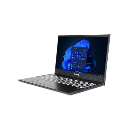 TERRA MOBILE 1516R - Vue latérale gauche, connectique et ports USB