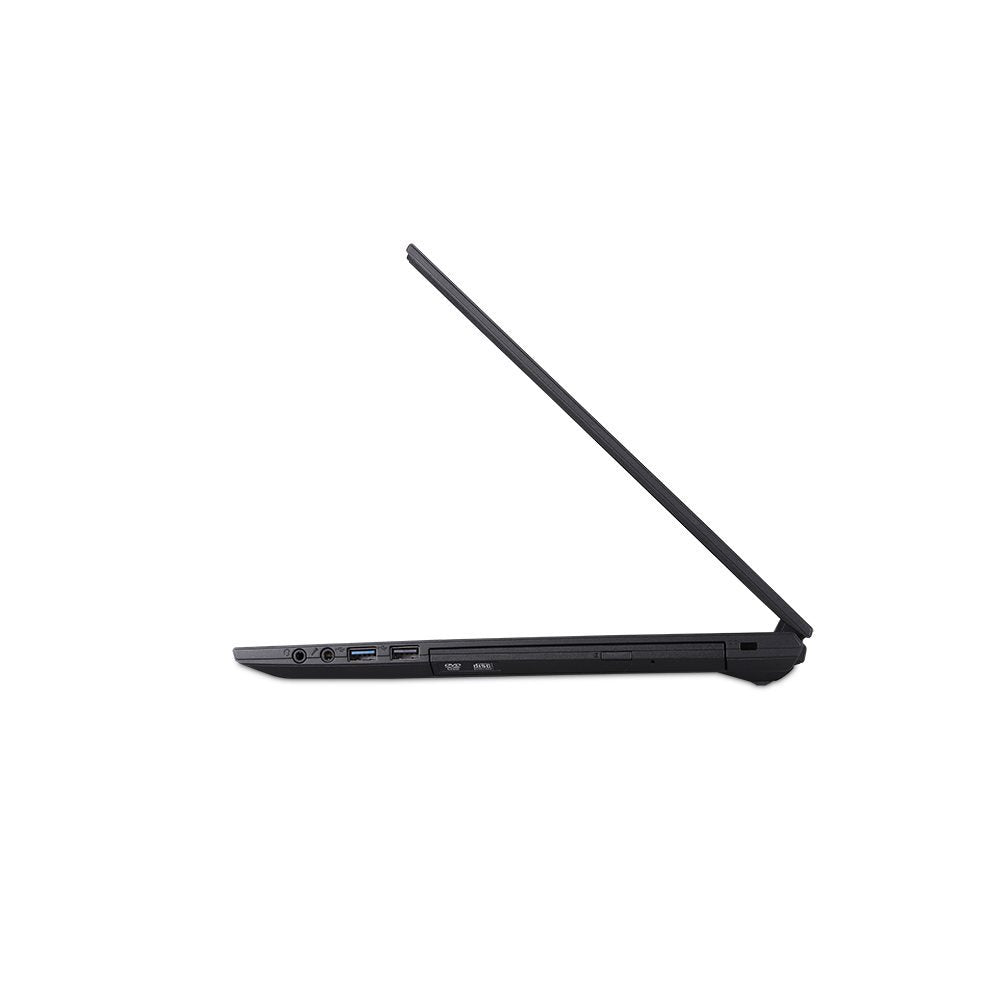 TERRA MOBILE 1516R - Vue latérale droite, lecteur DVD et ports