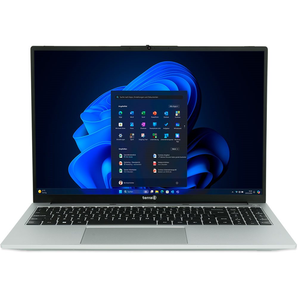 PC portable TERRA 1610A 16" – AMD Ryzen 7, Windows 11 Pro