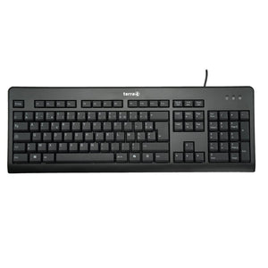 TERRA Keyboard 1500 Corded [FR] USB black/noir Copilot AZERTY, 105 Tasten, kabel